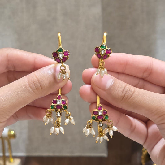 Subiya Bugadi Attached Earrings