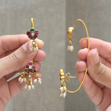 Subiya Bugadi Attached Earrings