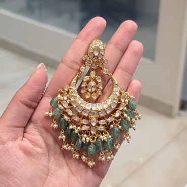 Suchi Moissanite Chandbali