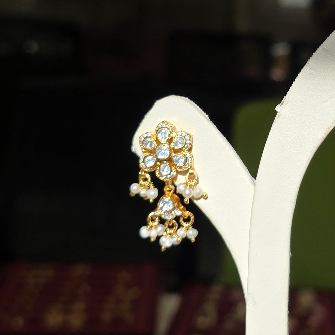 Ritvi Moissanite Earrings