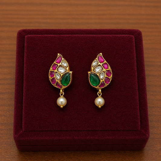 Taniya Kundan Earrings