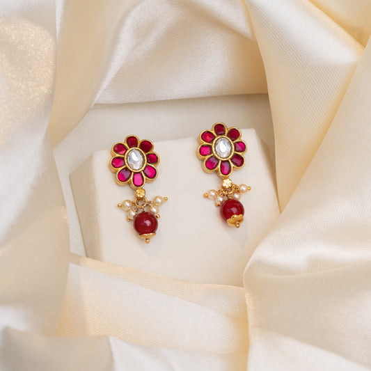 Vandhya Kundan Earrings