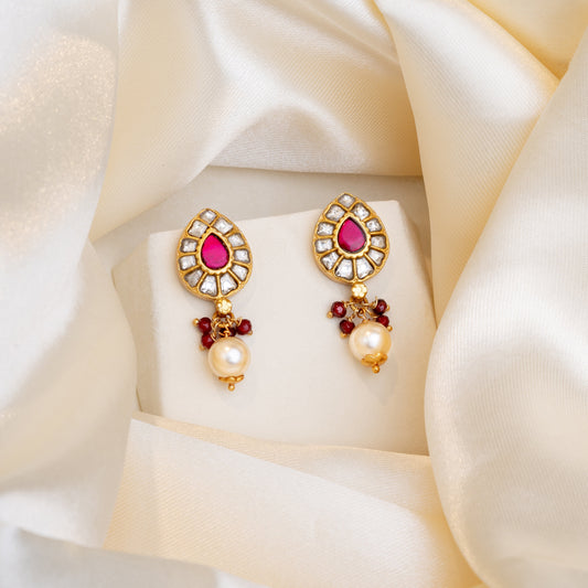 Bhavika Kundan Earrings