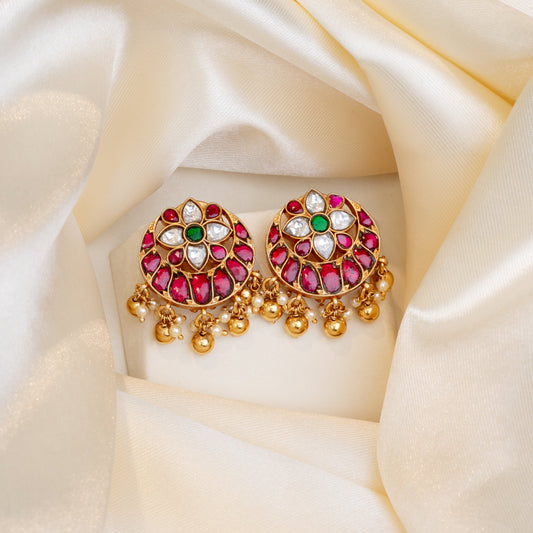 Kira Kundan Earrings