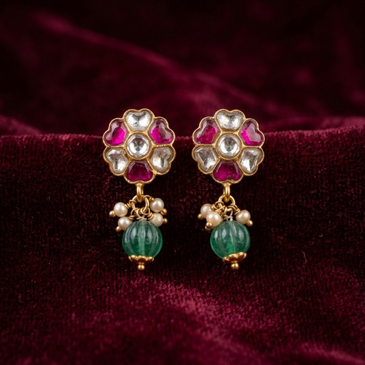Iyavika Kundan Earrings