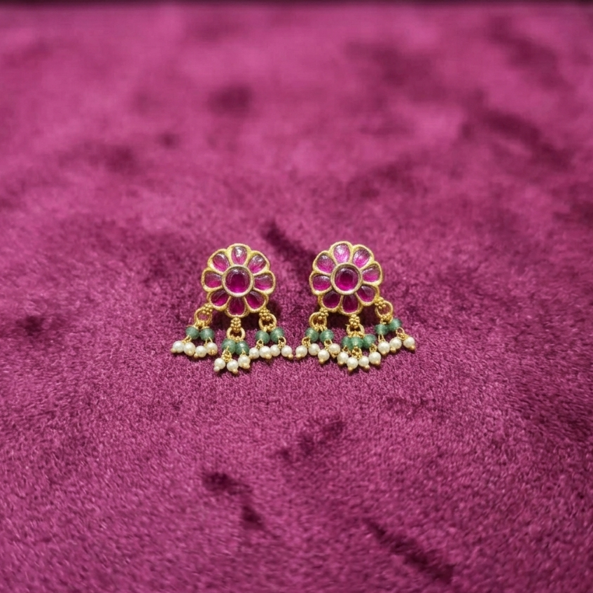 Tarakya Kundan Earrings