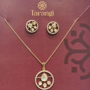 Dazzling Moissanite set