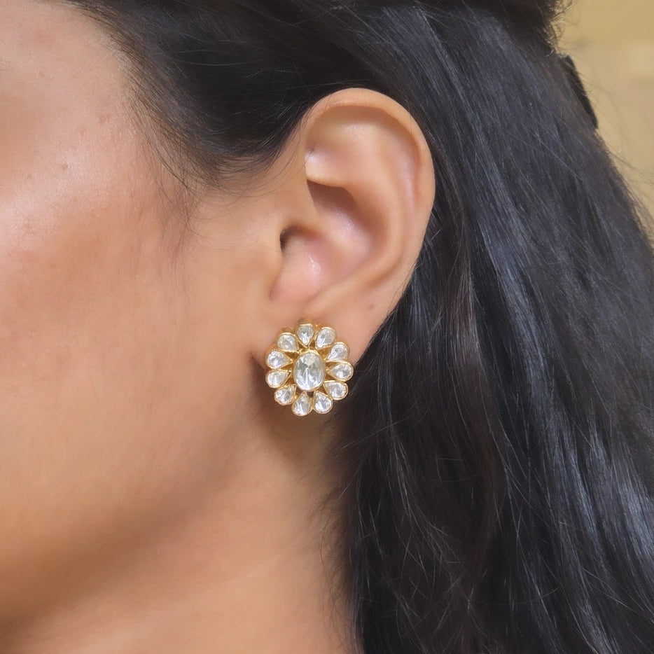 Qriya Moissanite Earrings