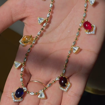 Multicolor Charm Necklace