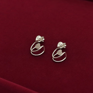 Heart Ear Studs