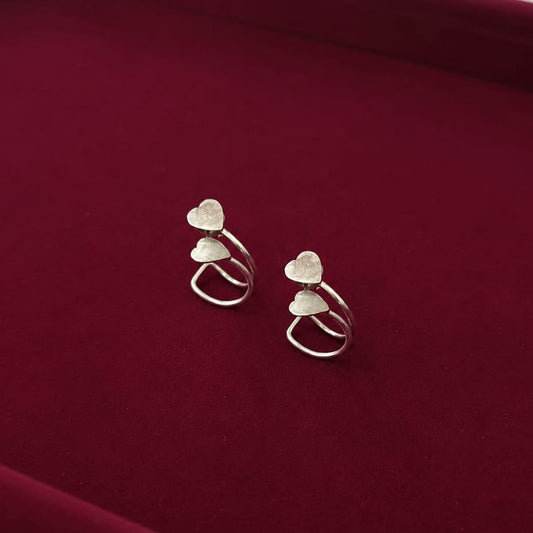 Heart Ear Studs