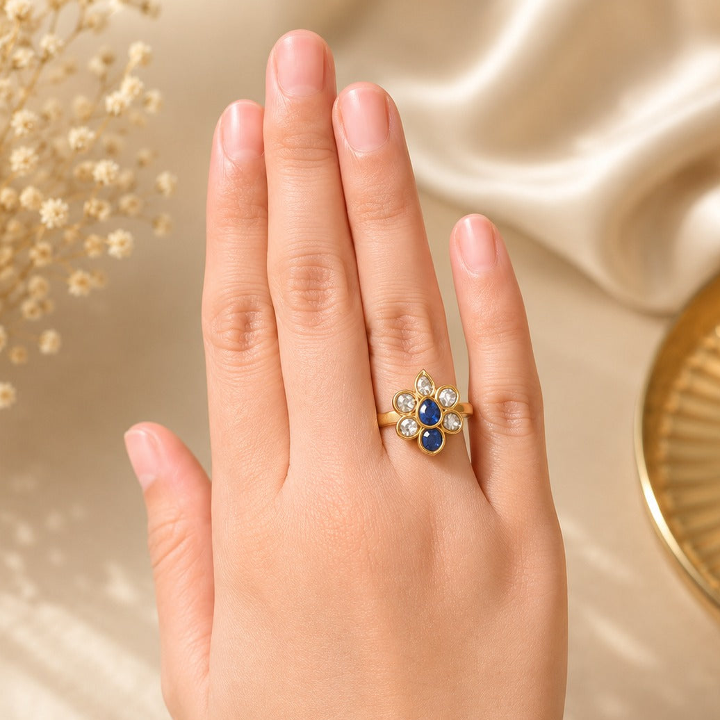 Janya Kundan Ring