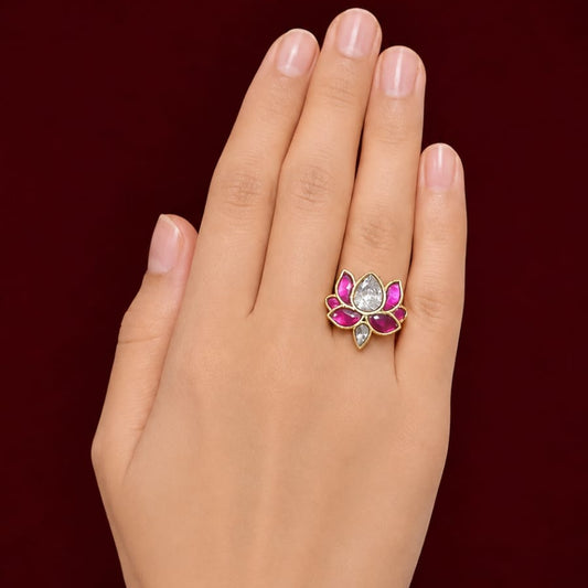 Vatsla Kundan Ring