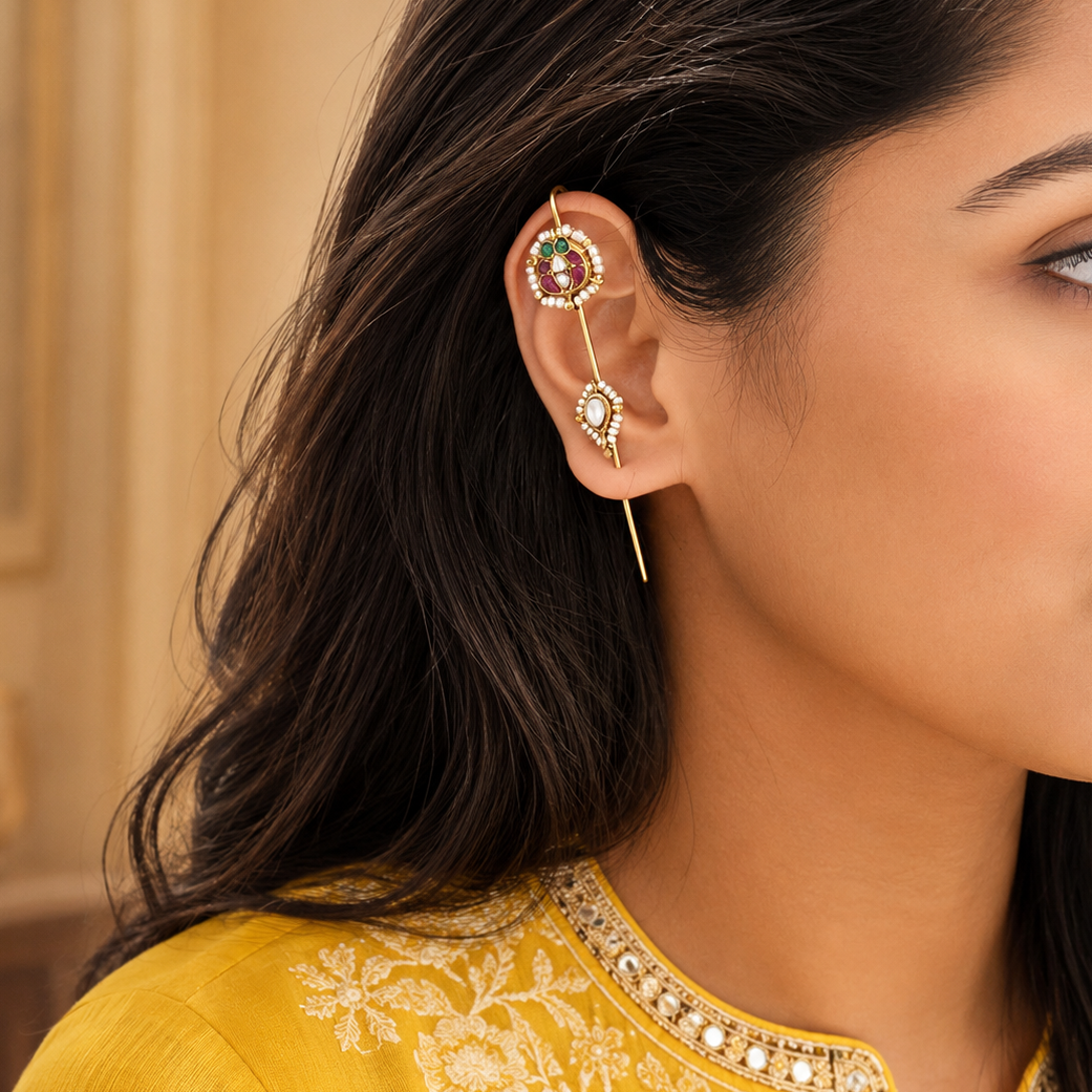 Karinya Needle Earcuff