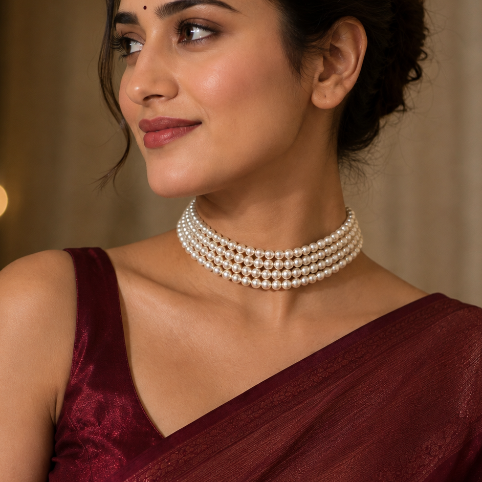 Classic Pearl Choker