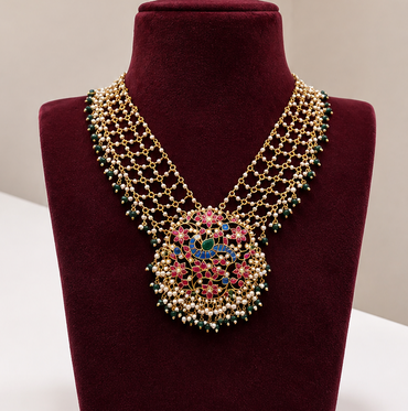 Manjya Kundan Necklace
