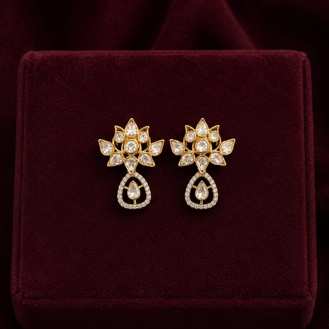 Lisya Moissanite Earrings