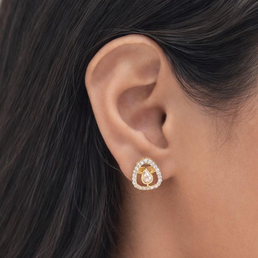 Vira Moissanite Earrings