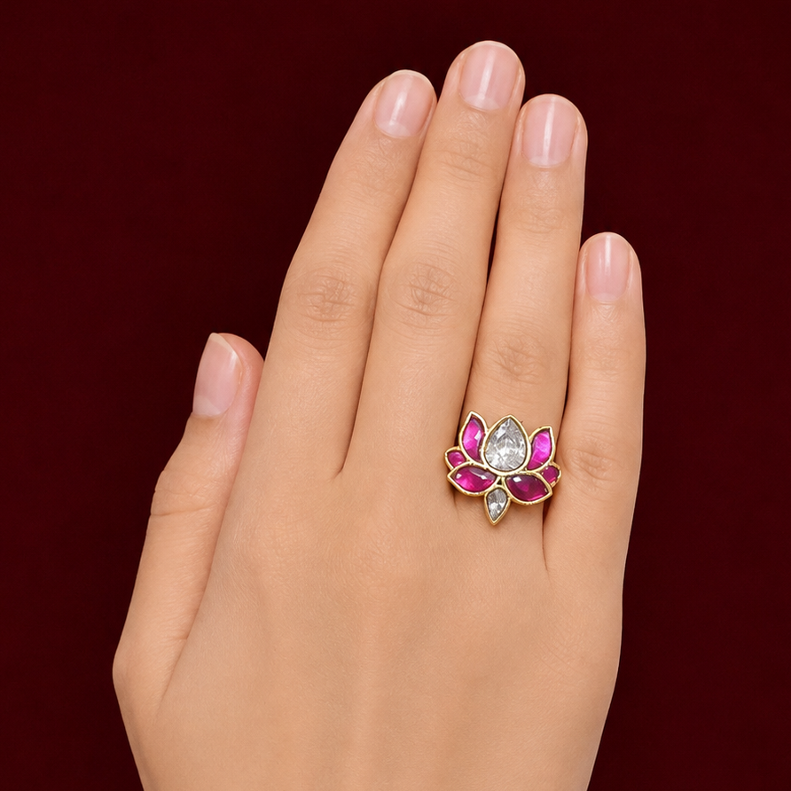 Vatsla Kundan Ring
