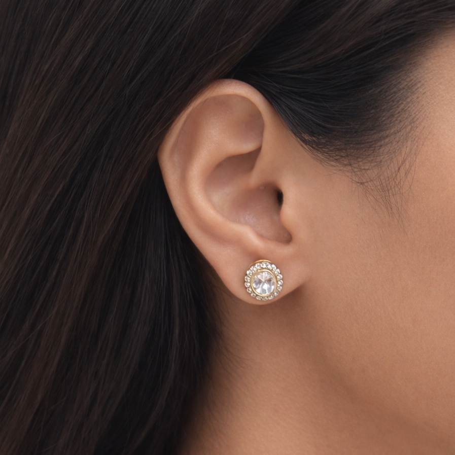 Amila Moissanite Earrings