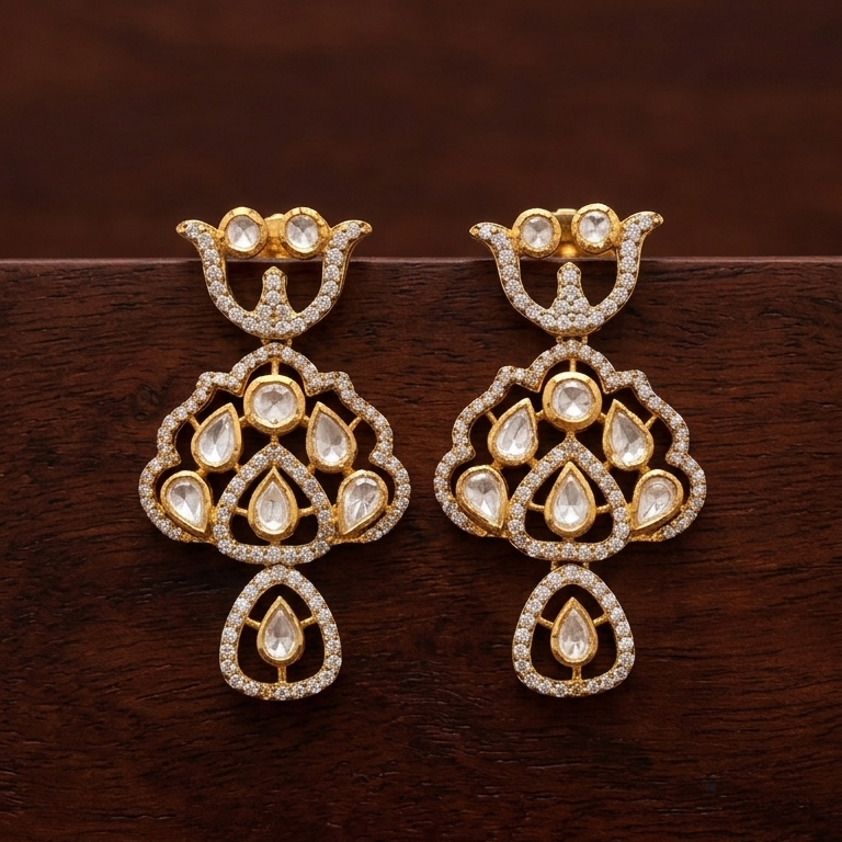 Tamraa Moissanite Earrings