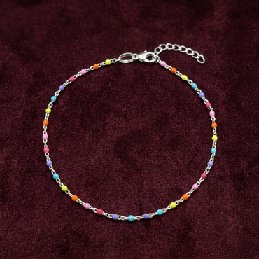 Rainbow Single Leg Anklet