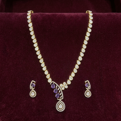 Maarya Victorian Necklace & Earrings Set