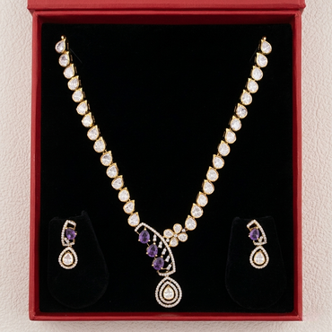 Maarya Victorian Necklace & Earrings Set