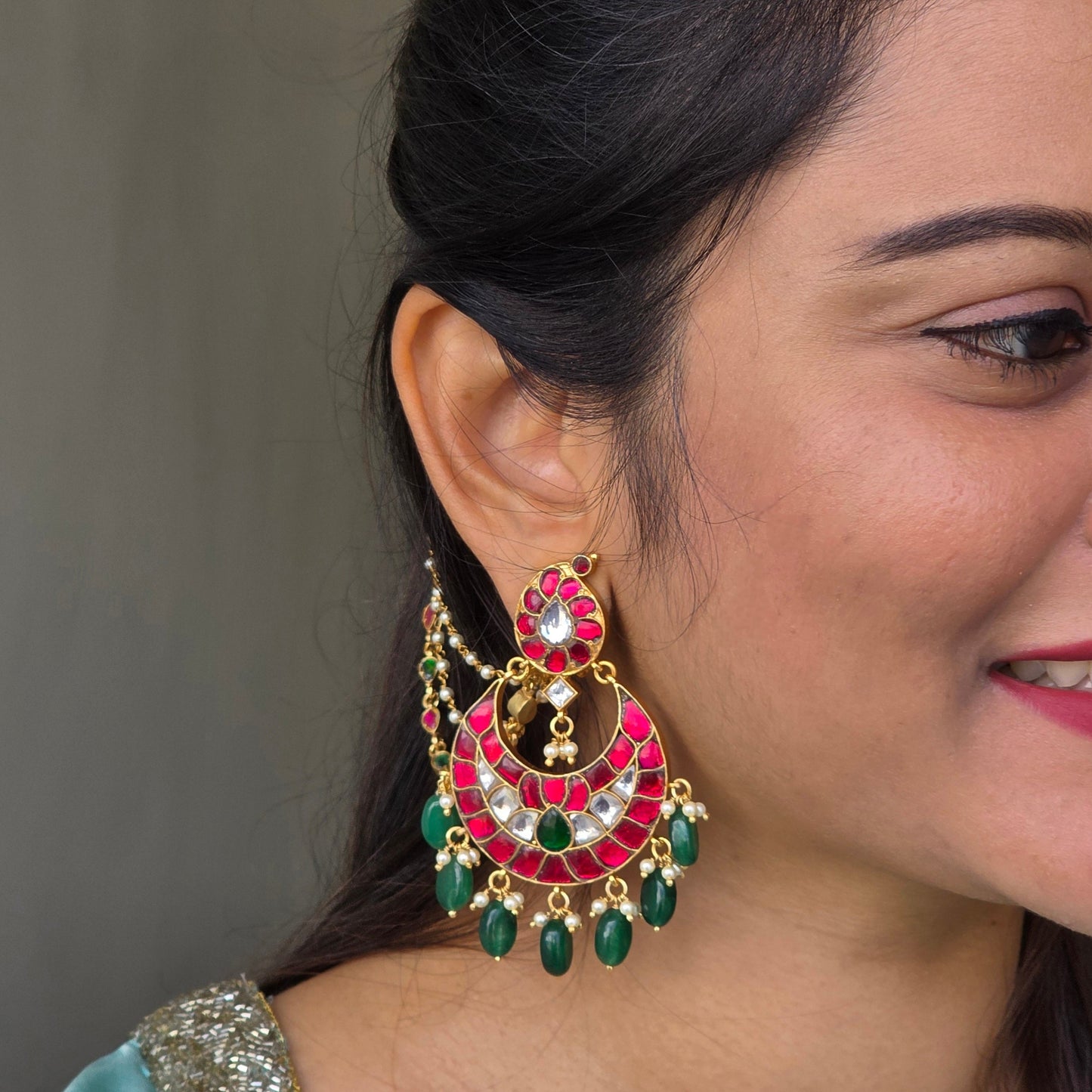 Ratnika Kundan Chandbali