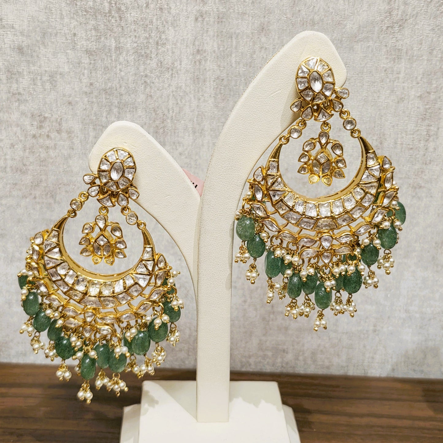 Tamira Moissanite Chandbali