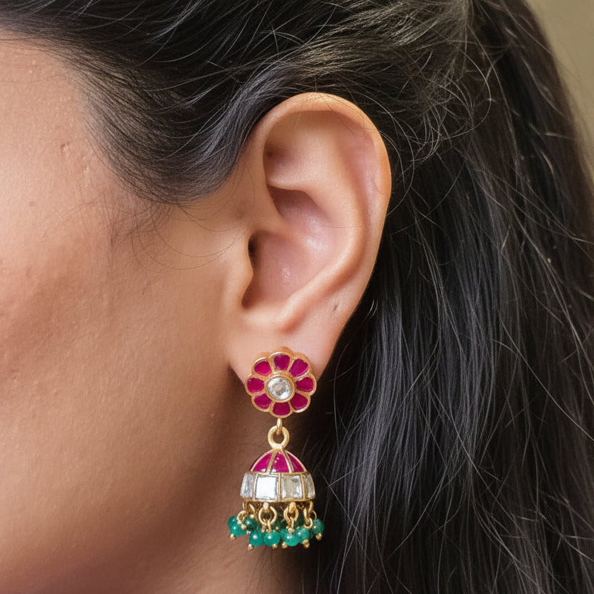 Salila Kundan Earrings
