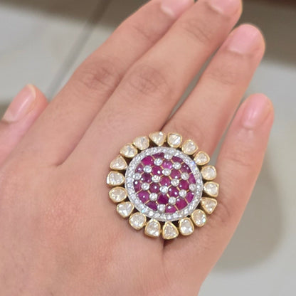 Maruka Moissanite Ring