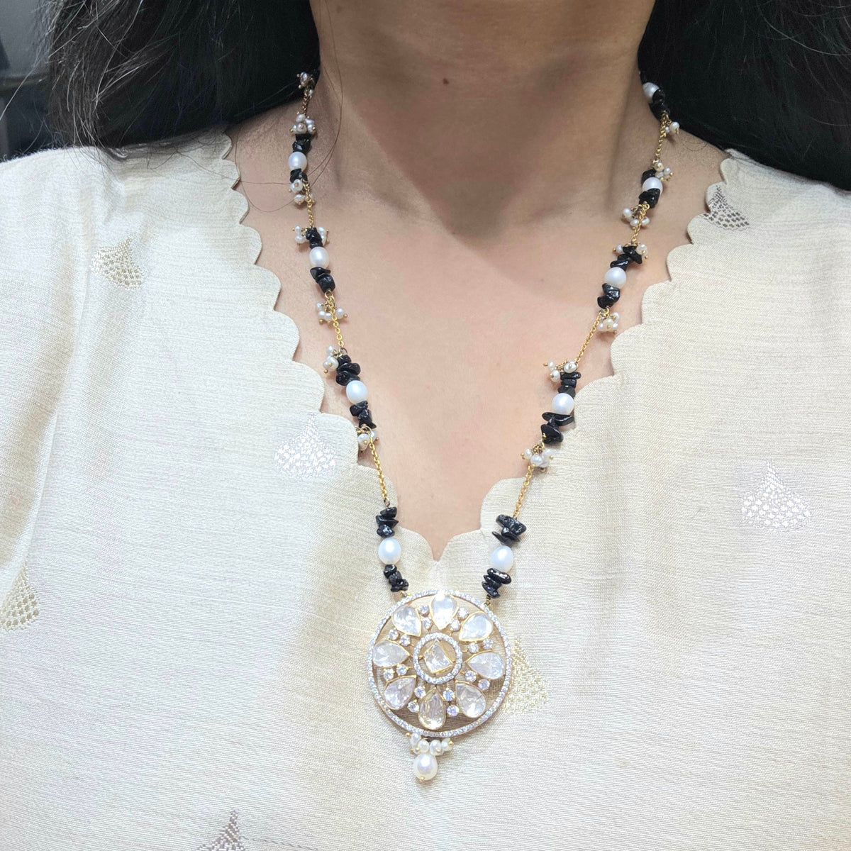 Heeja Moissanite Necklace