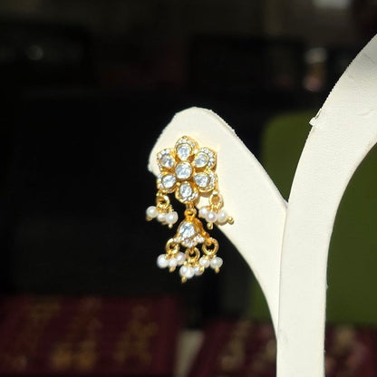Ritvi Moissanite Earrings