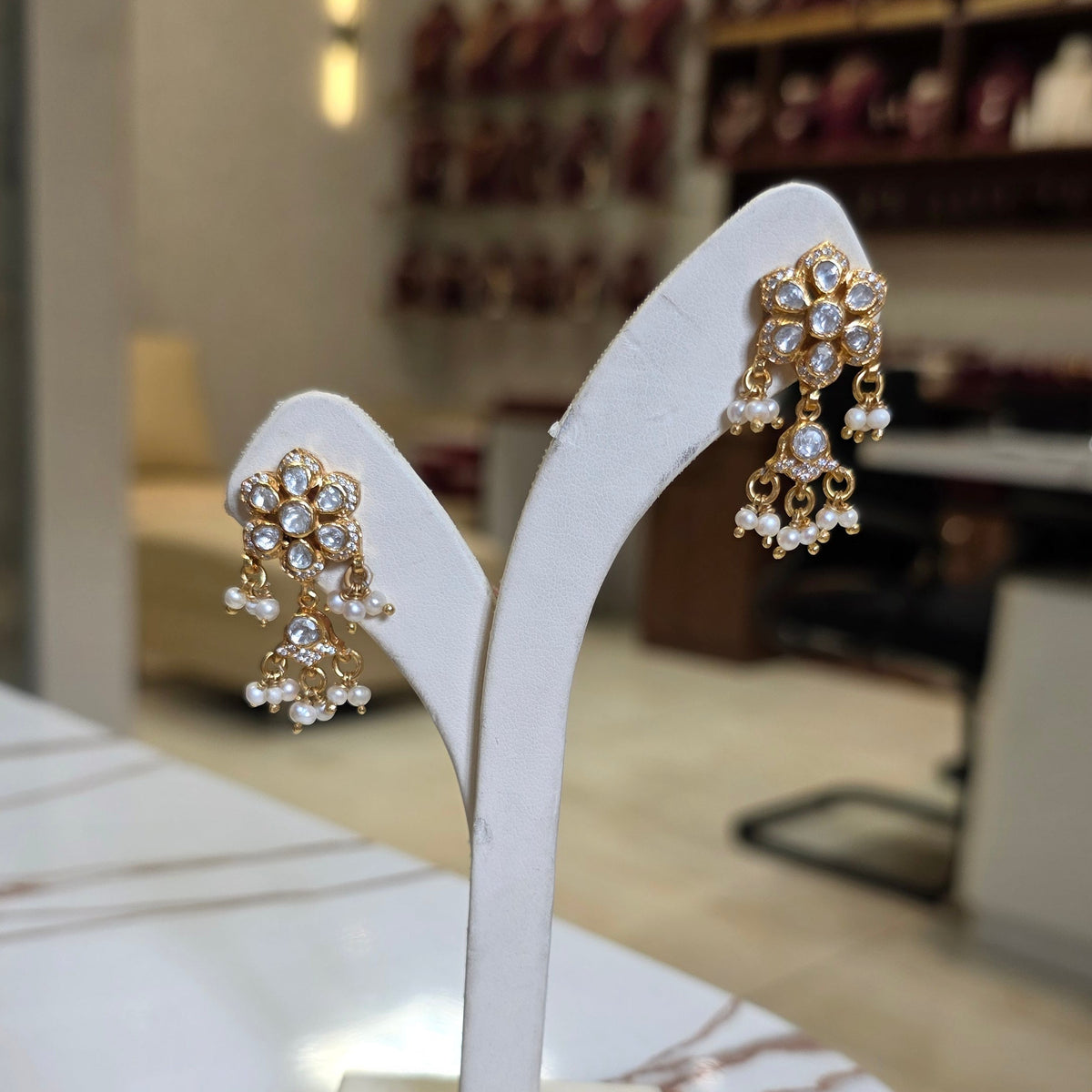 Ritvi Moissanite Earrings