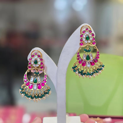 Yaashi Kundan Earrings
