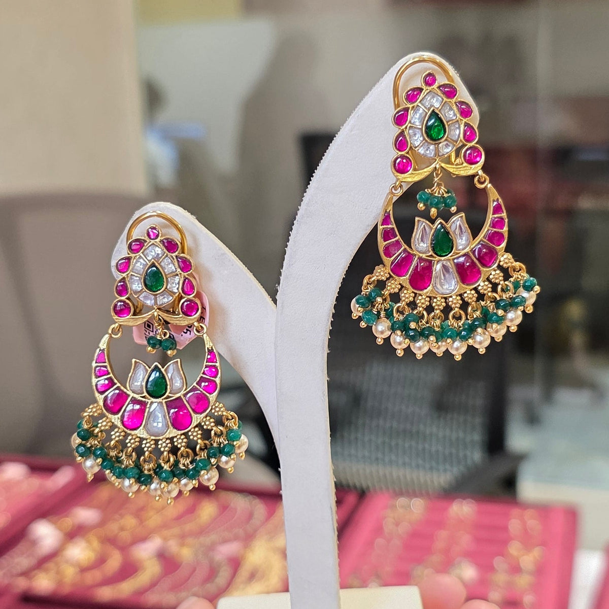 Yaashi Kundan Earrings