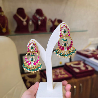 Yaashi Kundan Earrings