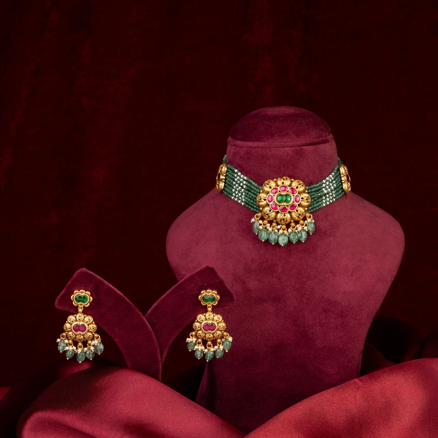 Taraani Choker & Earrings Set