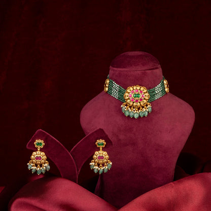 Taraani Choker & Earrings Set