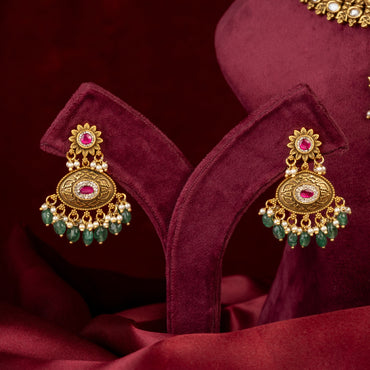 Hamsi Necklace & Earrings Set