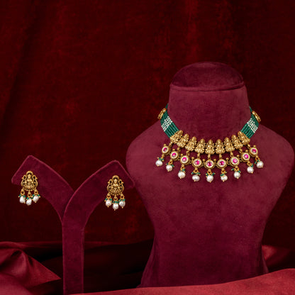 Aarika Necklace & Earrings Set