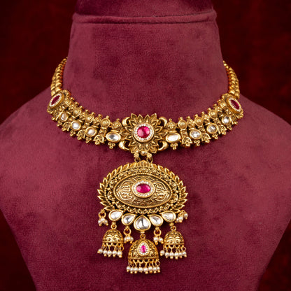 Hamsi Necklace & Earrings Set