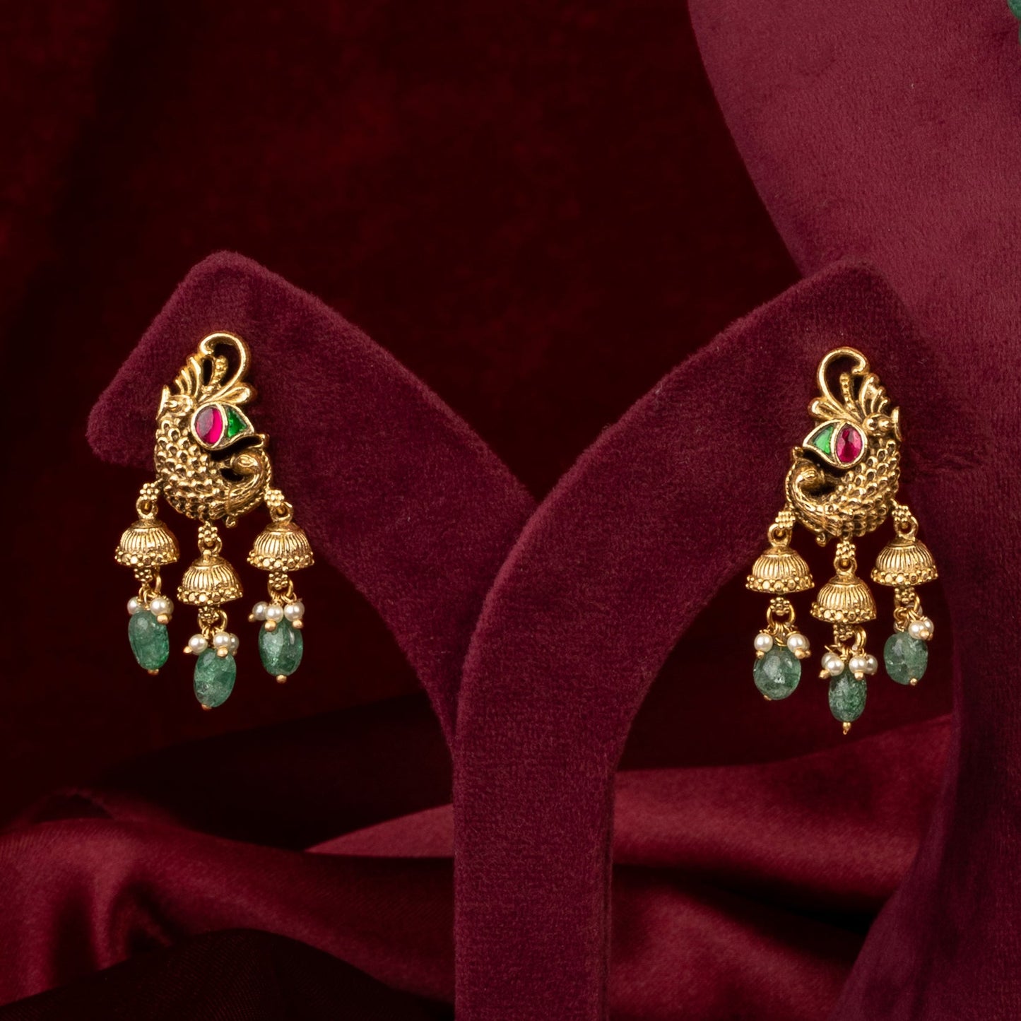 Aakriti Long Necklace & Earrings Set