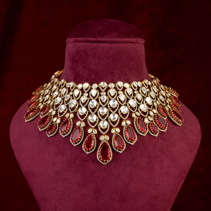 Risayat Victorian Necklace & Earrings Set