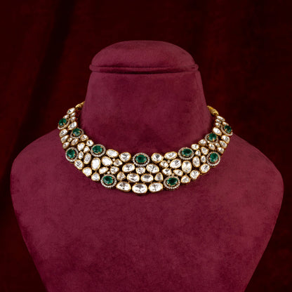 Charana Victorian Necklace & Earrings Set