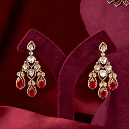 Risayat Victorian Necklace & Earrings Set