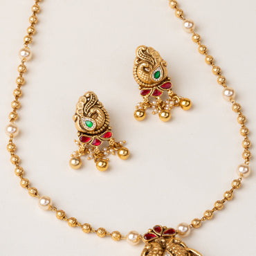 Mrika Necklace & Earrings Set