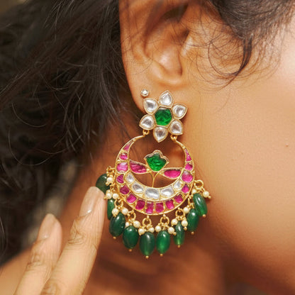 Chitrika Kundan Chandbali