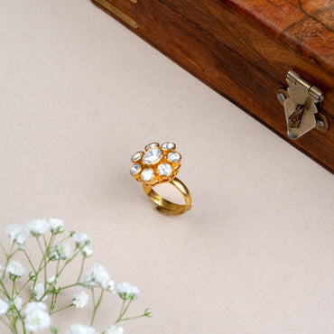 Rajsi Moissanite Ring